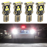 4pcs T15 DC12V / 1.5W / 0.13A / 540LM Car Decoding Reversing Light 9LEDs SMD-3030 Lamp Beads, 4pcs T15