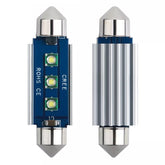 2pcs 41mm IC12V / 2.76W / 0.23A / 300LM 3LEDs SMD Car Reading Lamp Dome Light, 41mm