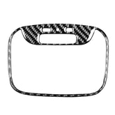 Car Carbon Fiber Rear Roof Reading Light Decorative Sticker for Mitsubishi Lancer EVO 2008-2015, Left and Right Drive Universal, Rear Roof Reading Light