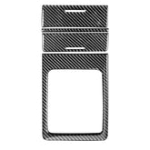 Car Carbon Fiber Storage + Gear Decorative Sticker for Mitsubishi Lancer EVO (Only GT / GTS) 2010-2015, Left and Right Drive Universal, Storage + Gear