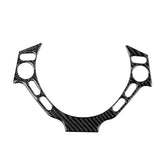 Car Carbon Fiber Steering Wheel Buttons Decorative Sticker for Nissan GTR R35 2008-2016, Left and Right Drive Universal, Steering Wheel Buttons