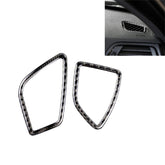 Carbon Fiber Car Instrument Air Outlet Decorative Sticker for BMW (F30) 2013-2018 / (F34) 2013-2017, Sutible for Left Driving, Instrument Air Outlet