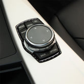 Carbon Fiber Car Multimedia Frame Decorative Sticker for BMW X3 / X4 / X5 / X6 / F07 / F10 / F15 / F16 / F20 / F25 / F26 / F30 / F34, Multimedia Frame
