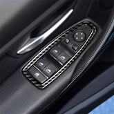 Carbon Fiber Car Lifting Panel Decorative Sticker for BMW F20 / F21 2012-2016 / F30 2013-2015 / F34 2013-2016, Lifting Panel