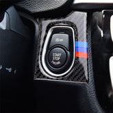 Three Color Carbon Fiber Car Key Hole Decorative Sticker for BMW F30 2013-2018 / F34 2013-2017, Sutible for Left Driving, Key Hole(Three Color), Key Hole