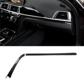 Carbon Fiber Car Copilot Central Control Decorative Sticker for BMW F30 2013-2018 / F34 2013-2018, Sutible for Left Driving, Copilot Central Control