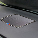 Carbon Fiber Car Instrument Big Horn Frame Decorative Sticker for BMW 5 Series GT F07 2010-2016, Instrument Big Horn Frame(Three Color), Instrument Big Horn Frame