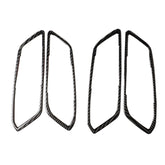 4 in 1 Car Carbon Fiber Door Handle Decorative Sticker for BMW 3 Series G20/G28/325Li/330d/335 2019-2020, Left and Right Drive Universal, Door Handle