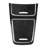 Car Carbon Fiber Solid Color Central Control Panel Decorative Sticker for Mercedes-Benz A Class 2013-2018/CLA 2013-2017/GLA 2013-2017, Left and Right Drive Universal, Solid Color Central Control Panel