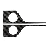 Car Carbon Fiber Rear Door Handle Decorative Sticker for Lexus RX300 / 270 / 200T / 450h 2016-2019, Left and Right Drive Universal, Rear Door Handle