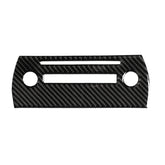 Car Carbon Fiber CD Panel Decorative Sticker for Lexus NX200 / 200t / 300h 2014-2021, Left and Right Drive Universal, CD Panel