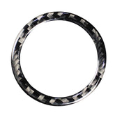 Car Carbon Fiber Start Circle Decorative Sticker for Lexus IS250 300 350C 2006-2012, Left and Right Drive Universal, tart Circle