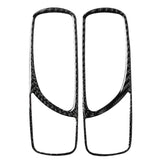 Car Carbon Fiber Rear Door Handle Decorative Sticker for Lexus IS250 300 350C 2006-2012, Left and Right Drive Universal, Rear Door Handle