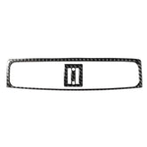 Car Carbon Fiber Middle Air Outlet Decorative Sticker for Lexus IS250 300 350C 2006-2012, Left and Right Drive Universal, Middle Air Outlet