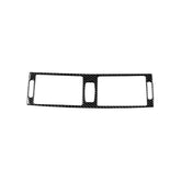 Car Carbon Fiber Solid Color Middle Air Outlet Decorative Sticker for BMW E70 X5 / E71 X6 2008-2013, Left and Right Drive Universal, Middle Air Outlet