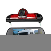 PZ460 Car Waterproof HD High Position Brake Light View Camera + 7 inch Rearview Monitor for Fiat / Citroen / Peugeot, PZ460 + 7 inch Rearview Monitor