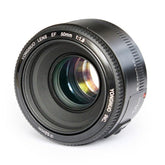 YONGNUO YN50MM F1.8C Auto Focus Lens for Canon EF Mount New Lens, YN50mm F1.8C