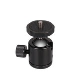 Mini 360 Degree Rotation Panoramic Metal Ball Head for DSLR & Digital Cameras, Black, Blue, Red