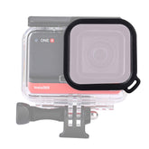 Square Housing Diving Color Lens Filter for Insta360 ONE R 4K Edition / 1 inch dition