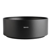 86mm Thread Type Straight Tube Full Metal Lens Hood Shade for Medium Telephoto Lens, 86mm x 86mm x 40mm