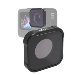 JSR KB Series ND32 Lens Filter for GoPro HERO13 Black /12 Black /11 Black /10 Black /9 Black, ND32