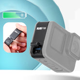 RUIGPRO Aluminum Alloy Battery Side Interface Cover for GoPro HERO10 Black / HERO9 Black, Aluminum Alloy Side Cover