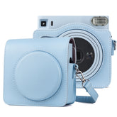 Full Body PU Leather Case Camera Bag with Strap for FUJIFILM instax Square SQ1