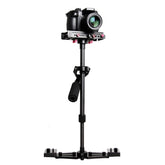 YELANGU YLG0107K 40-67cm Aviation Aluminum + Carbon Fiber Professional Steadicam Handheld Stabilizer for DSLR Camera DV