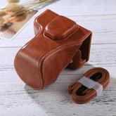Full Body Camera PU Leather Case Bag with Strap for FUJIFILM XT10 / XT20 (16-50mm / 18-55mm Lens), For FUJI XT10, For FUJI XT10