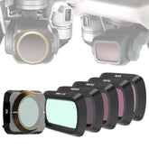 JSR Drone 4 in 1 UV+CPL+ND8+ND16+ND32+ND64 Lens Filter for DJI MAVIC Air 2, UV+CPL+ND8+ND16+ND32+ND64