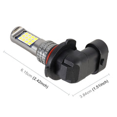 2 PCS DC12-24V / 8.6W Car Double Colors Fog Lights with 24LEDs SMD-3030 & Constant Current, Bag Packaging, 9005, 9006, H11 / H8