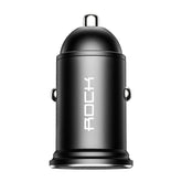 ROCK H11 4.8A 24W Mini Dual USB Car Charger, H11