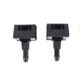 2 PCS Car Front Windshield Washer Wiper Jet Water Spray Nozzle 28932-JD000 for Nissan Qashqai / Qashqai +2 J10 / Dualis / Dualis +2 2007-2013, For Nissan