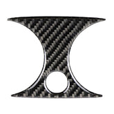 Car Carbon Fiber Rear Air Outlet Middle Decorative Sticker for Mercedes-Benz C Class W205 C180 C200 C300 GLC, Left and Right Drive Universal, Solid Color Rear Air Outlet Middle, Rear Air Outlet Middle