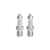 BEXIN LS006 2PCS Stainless Steel M8 inch Feet Screws For SLR Tripod, LS006
