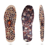 1 Pair Cuttable Imitation Pebbles Massage Insole Shoe-pad, S (225-250mm), L (255-275mm)