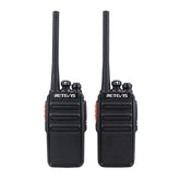 1 Pair RETEVIS RT24 EU Frequency PMR 446/400-470MHz 16CHS Two Way Radio Handheld Walkie Talkie, EU Plug, RT24
