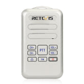RETEVIS RT20 2W 400-470MHz 16CHS Mini FM Radio Two Way Radio Walkie Talkie,, RT20,US Plug