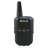 RETEVIS RT15 400-470MHz 16CHS Mini Two Way Radio Walkie Talkie, EU Plug, RT15