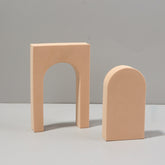 Geometric Cube Solid Color Photography Photo Background Table Shooting Foam Props, Cuboid Door Combo Kits