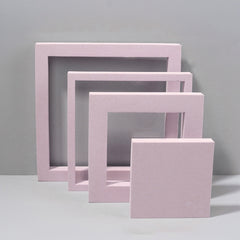 Geometric Cube Solid Color Photography Photo Background Table Shooting Foam Props, Cube Embedded Combo Kits, 2 x Door Combo Kits