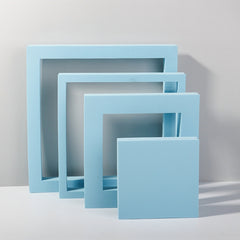 Geometric Cube Solid Color Photography Photo Background Table Shooting Foam Props, Cube Embedded Combo Kits, 2 x Door Combo Kits