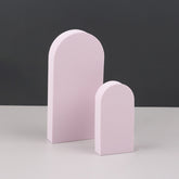 Geometric Cube Solid Color Photography Photo Background Table Shooting Foam Props, 2 x Door Combo Kits, 7 x 7 x 6cm Cuboid