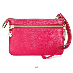 Ladies Sewing Thread Leather Fox Handbags Cute Mini Key Case