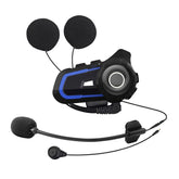 WUPP Bluetooth 5.1 S2 Motorcycle Helmet Full Duplex Bluetooth Intercom Headset Earphone