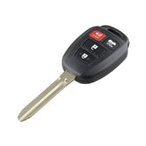 4-button Car Key HYQ12BDM H Chip 314.4MHZ for Toyota Camry, For Toyota Camry