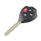 4-button Car Remote Control Key GQ4-29T 314MHZMHZ + G Chip for Toyota Corolla 2008-2010, For Toyota Corolla 2008-2010 4-button G Chip
