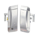 A5924 1 Pair Car Door Outside Handle 80607-CD41E+80606-CD01E for Nissan 350Z 2003-2009, CP-2593, CP-2592