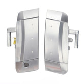 A5925 1 Pair Car Front Door Outside Handle 80607-CD41E+80606-CD01E for Nissan 350Z 2003-2009, A5925