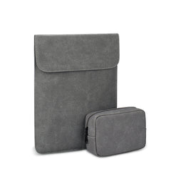 PU02 Ultra-thin Notebook Liner Bag with Small Bag, 11.6-12.5 inch, 13.3 inch, 14.1-15.4 inch